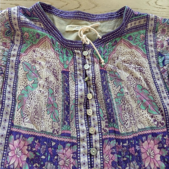 Spell & the gypsy collective poinciana boho lilac size S - Picture 10 of 15